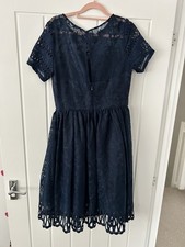 Chi chi London navy lace dress