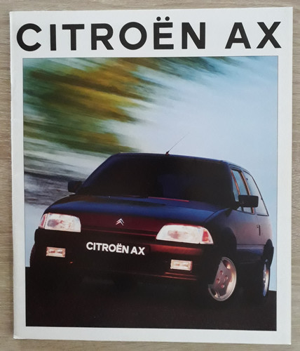Citroen range brochure 1992 - range,