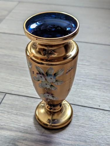 Vintage bohemian czech cobalt - czech,