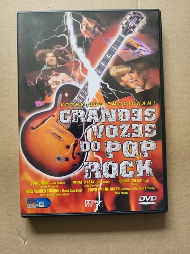 Grandes vozes pop rock dvd - pop,