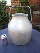 Vintage Aluminium Milk Bucket