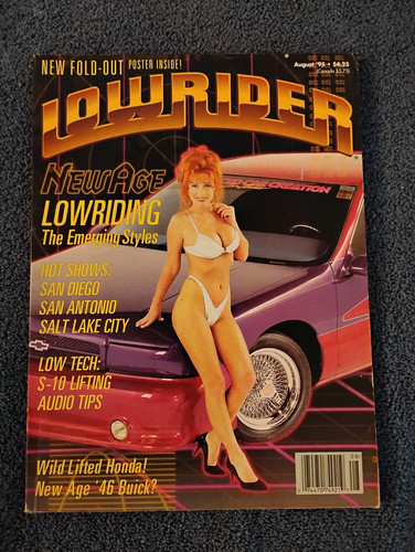 Lowrider magazine august - lowrider,