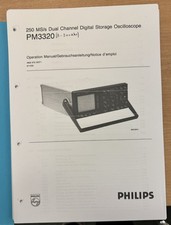 Philips PM3320A Oscilloscope Operating Manual