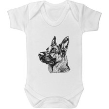 'German Shepherd Portrait'
