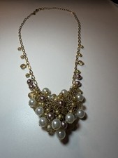 M&S Faux Pearl Cluster
