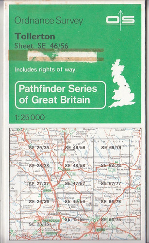 Ordnance survey pathfinder - ordnance,