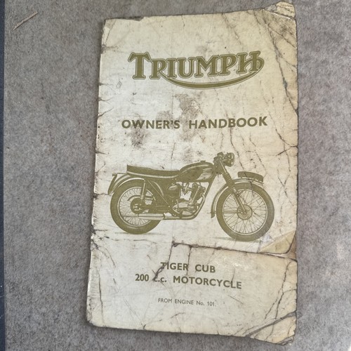 Triumph tiger cub - 200cc, owners