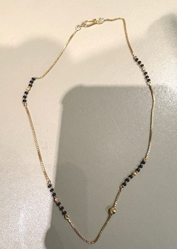 22ct yellow gold box chain - gold,