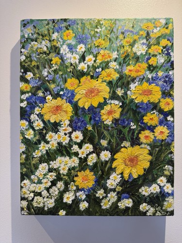 Original acrylic painting - original, on