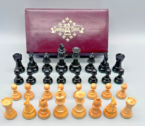 Vintage cavalier chess set - vintage,