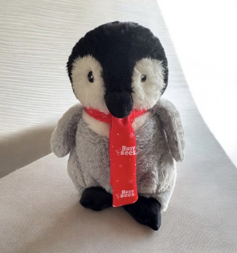 Childrens plush penguin teddy - childrens,