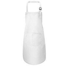 Personalised Embroidered Adult Apron Pocket Professional Unisex Kitchen Bib