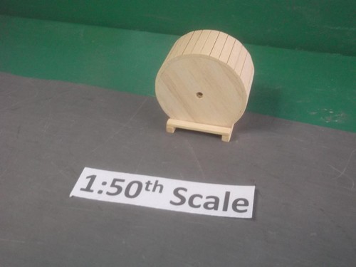 Wooden model truck load 50th - wooden, 1:50th