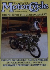 Classic motorcycle may 1986 - motorcycle,