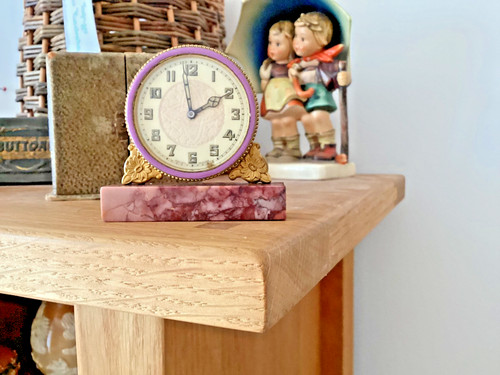 Art deco purple enamel - deco, &