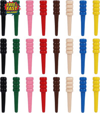24Pcs Cribbage Pegs, Wooden