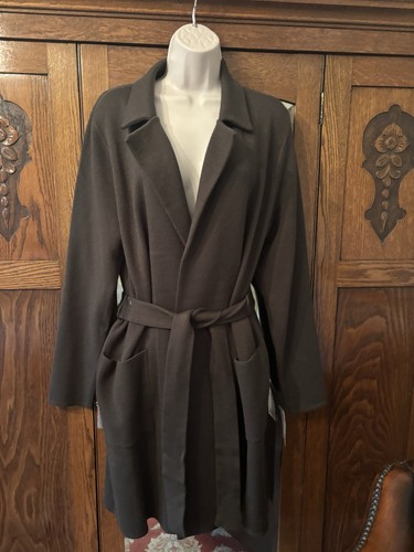 New khaki coatigan - new,
