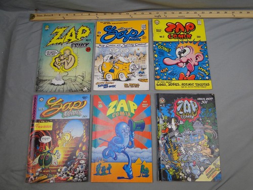 Vintage zap comix - 2, 3