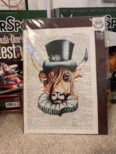 Vintage Style Dictionary Page