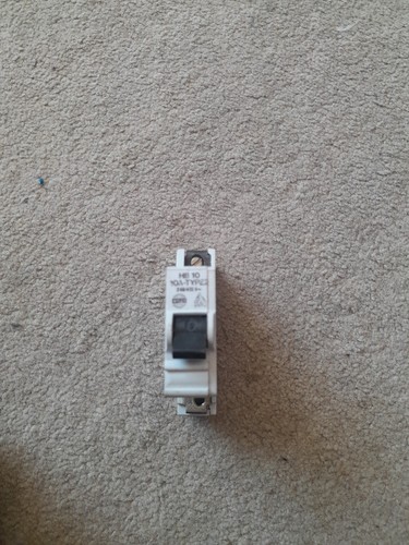 Wylex amp type m9 mcb - type,