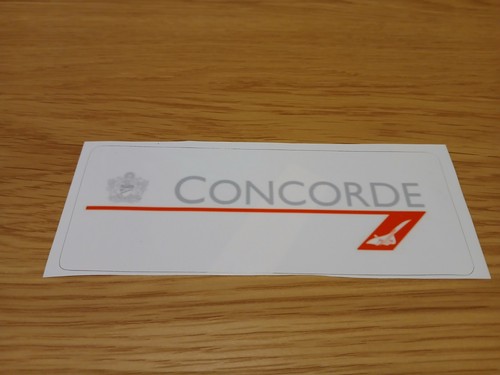 Concorde sticker airways - concorde,