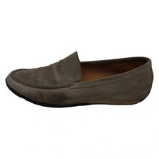 HERMES - Gray Suede Men's