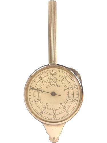 Vintage german map measuring - vintage,