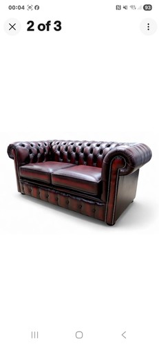 Chesterfield leather sofas - chesterfield, 3+