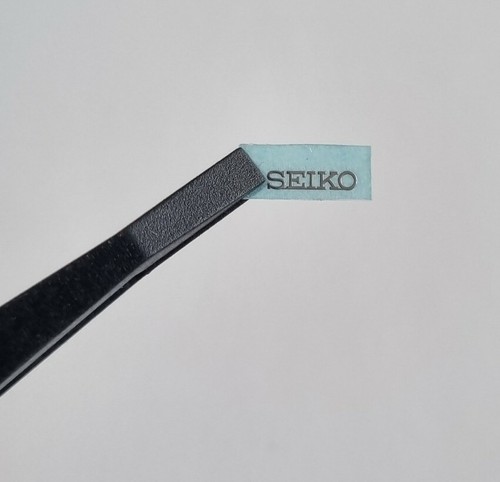 Seiko dial logo replacement - logo,