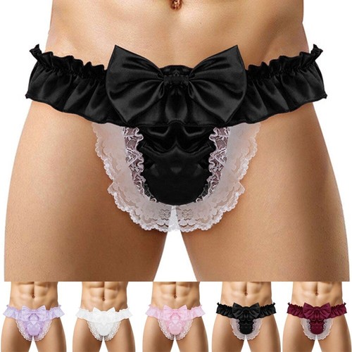 Sissy mens lingerie satin - lingerie,
