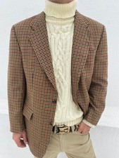 Blazer Tweed Brown Dogtooth