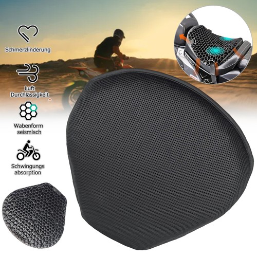 Motorcycle seat pad cushion - 3d,