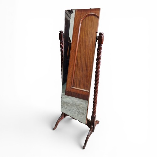 Vintage cheval mirror barley - cheval,