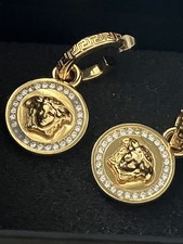 Versace Crystal Drop Earrings