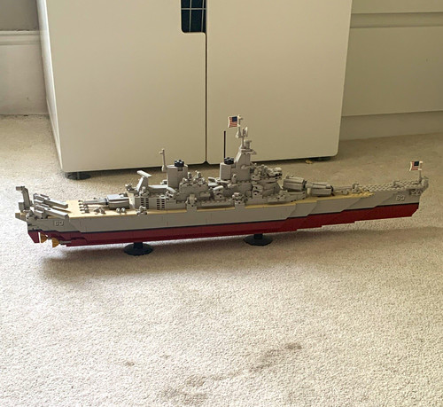 Lego uss missouri - uss, ship