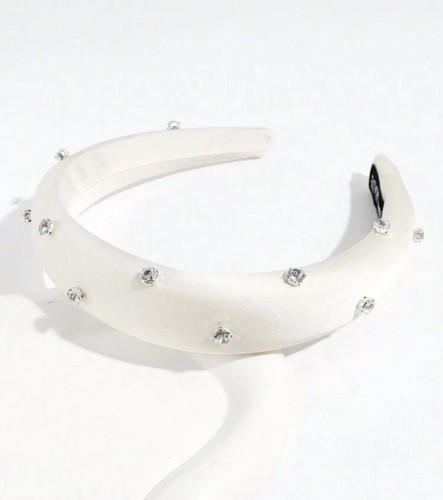 Wide soft white - soft, satin