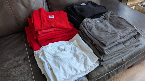 Job lot blank shirts - job, 34