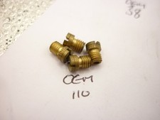 HONDA VF1000 VF1000F 84 - 88 CARB CARBURETTOR OEM KEIHIN MAIN JETS 110