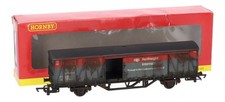 R6351 Hornby OO LWB Continental Ferry Van BR Railfreight - Weathered (Pre-Owned)