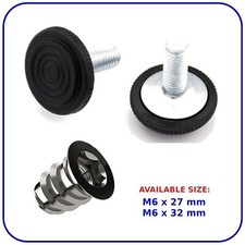 M6 Furniture Feet Adjustable