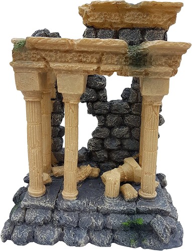 Roman greek columns ruins - roman,