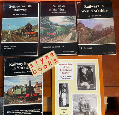 Yorkshire railway books - 5x,