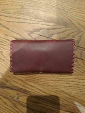 Handmade Tobacco Leather Pouch for Smoking Accessories VG++