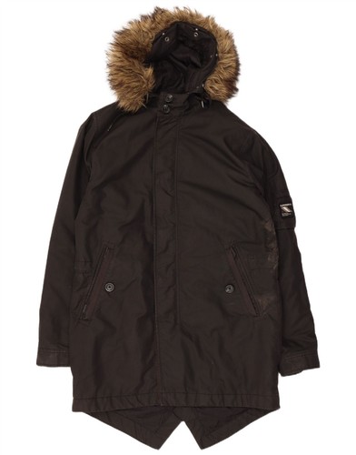 Superdry mens hooded parka - hooded,
