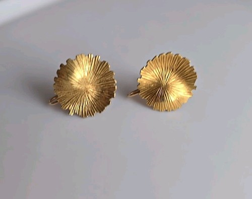 1950s krementz earrings lily - 1950s,