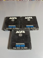 3 x Agfa PEM268 reel to reel