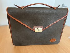 mulberry brief case,  olive