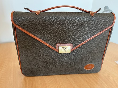 Mulberry brief case - mulberry, case,