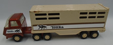 Vintage Small Tonka Truck Horse Box Lorry Toy Detachable Trailer 1970s