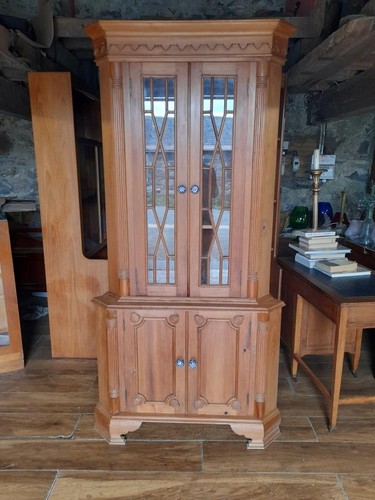 Beautiful rustic pine cupboard - rustic,